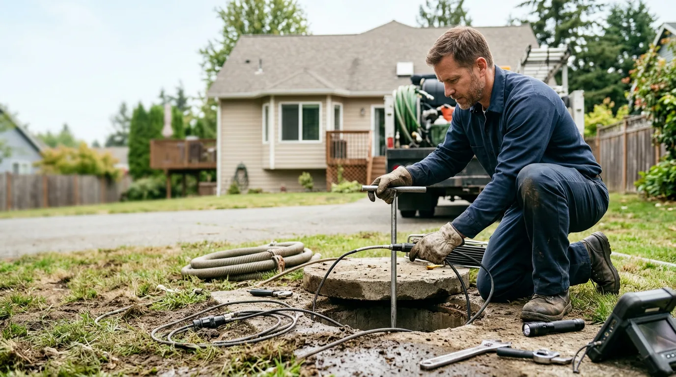 Septic Tank Pumping in Angels Camp, CA